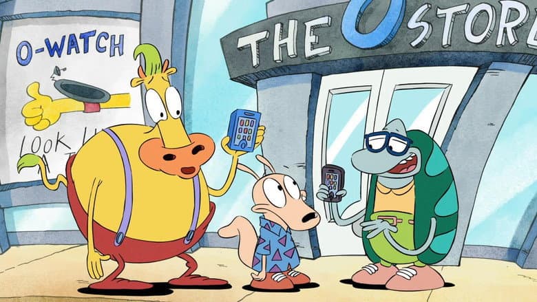 Rocko's Modern Life: Static Cling still