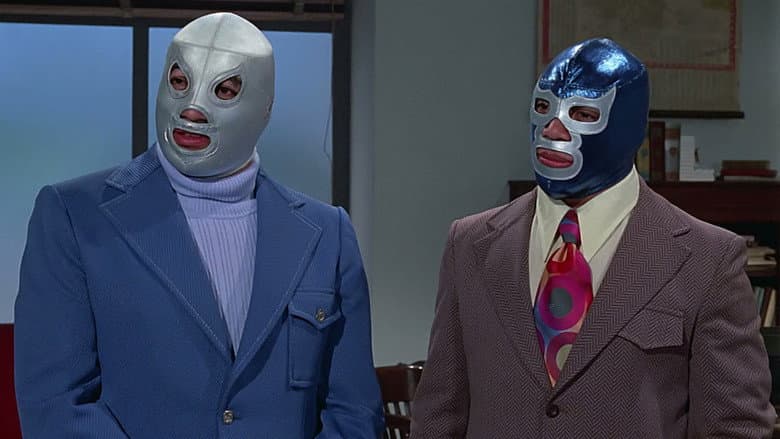 Santo and Blue Demon vs. Dr. Frankenstein still