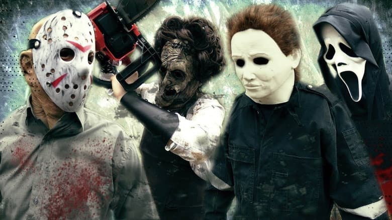 JASON VOORHEES vs LEATHERFACE vs GHOSTFACE vs MICHAEL MYERS | Horror Battle Fan Film still