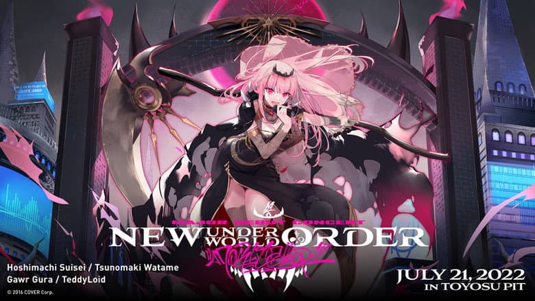 Mori Calliope Major Debut Concert “New Underworld Order” still