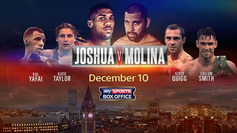 Anthony Joshua vs. Eric Molina still