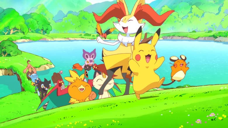 Pikachu and the Pokémon Music Squad still