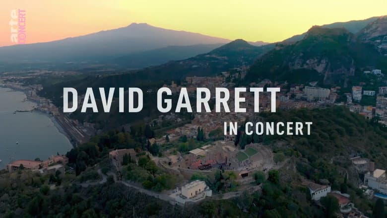 David Garrett - Sicilian Concert at Taormina's Teatro Antico still