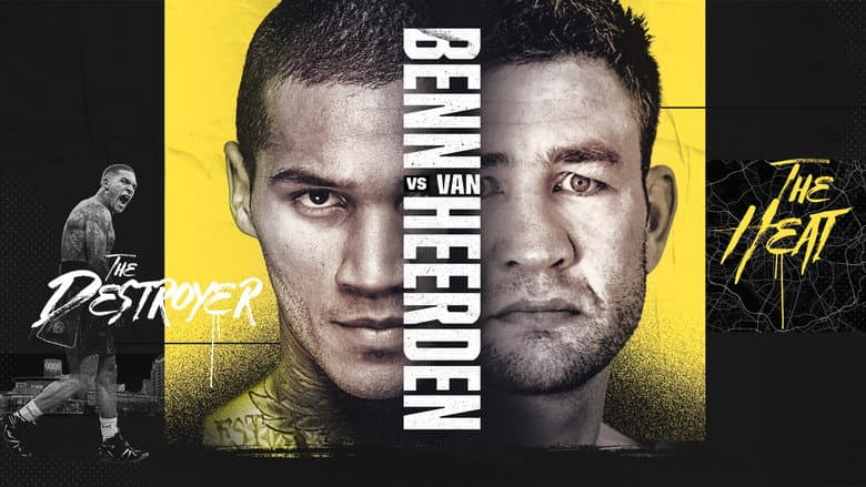 Conor Benn vs. Chris van Heerden still