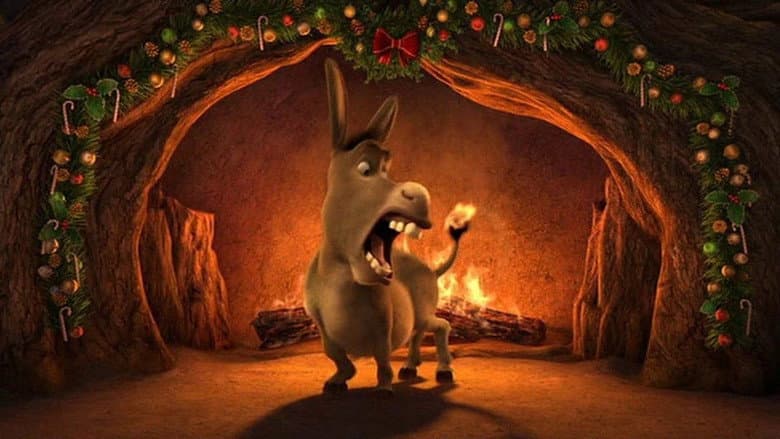 Shrek's Yule Log still