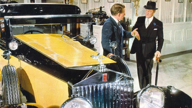 The Yellow Rolls-Royce still
