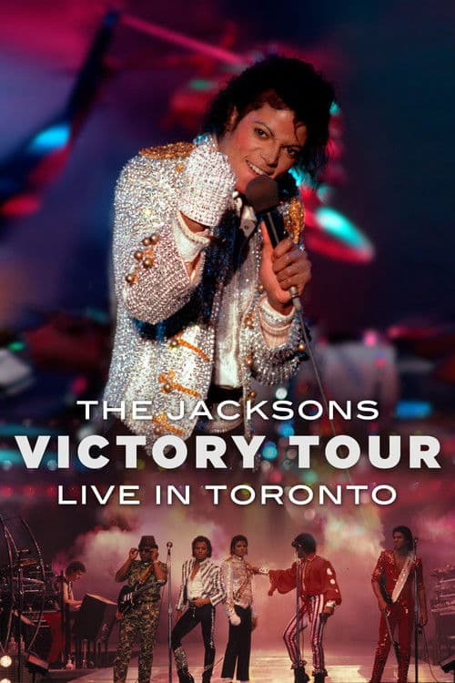 The Jacksons Live in Toronto 1984 - Victory Tour poster