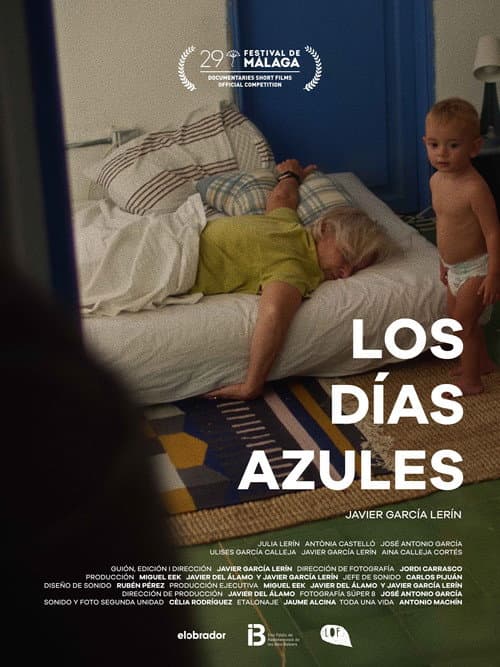 Los días azules poster