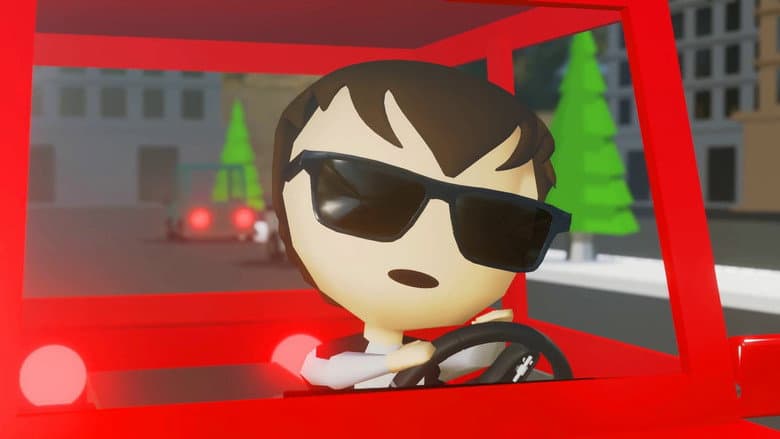 Baby Driver Cartoon - Bellbottoms still