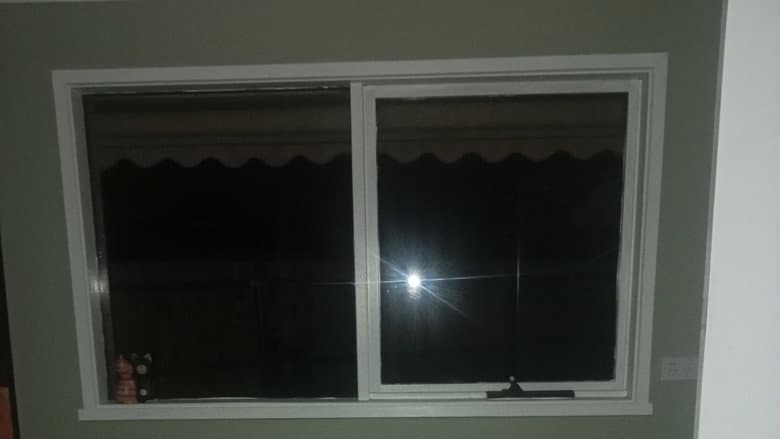 The man in the window still