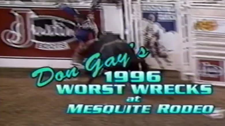 Don Gay's Worst Wrecks at Mesquite Rodeo 1996 still