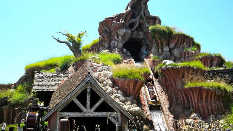 Ernest Goes to Splash Mountain still
