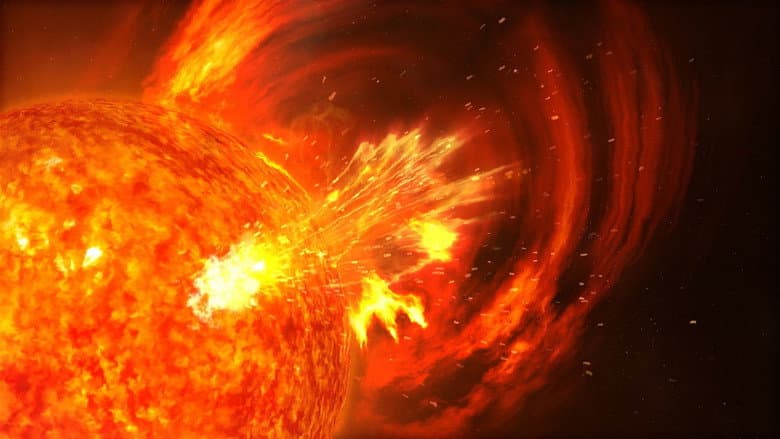Sonnenstürme - Die rätselhafte Gefahr still