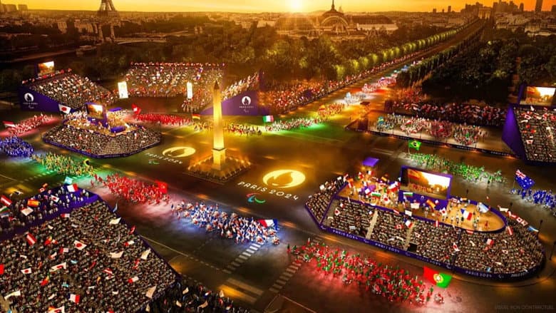 Paris 2024 Paralympic Opening Ceremony still