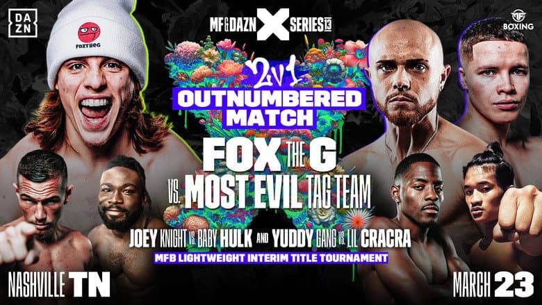 Fox The G vs. Most Evil Tag Team still