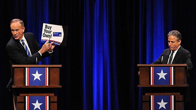 The Rumble in the Air-Conditioned Auditorium: O'Reilly vs. Stewart 2012 still