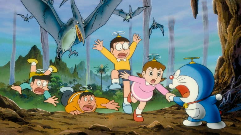 Doraemon: Nobita and the Knights on Dinosaurs still
