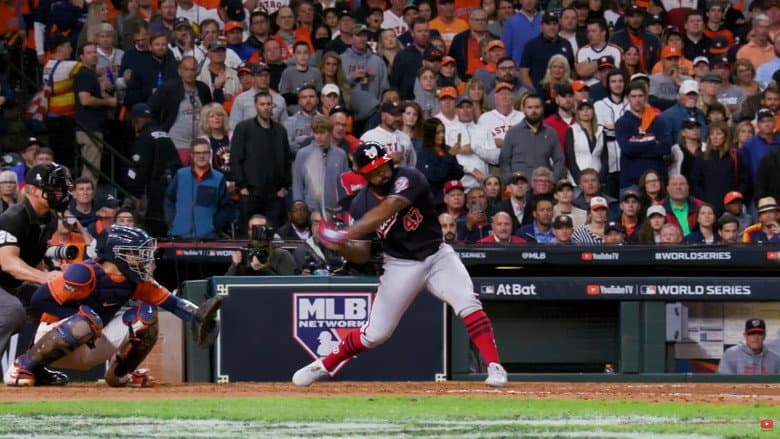 The 2019 World Series still
