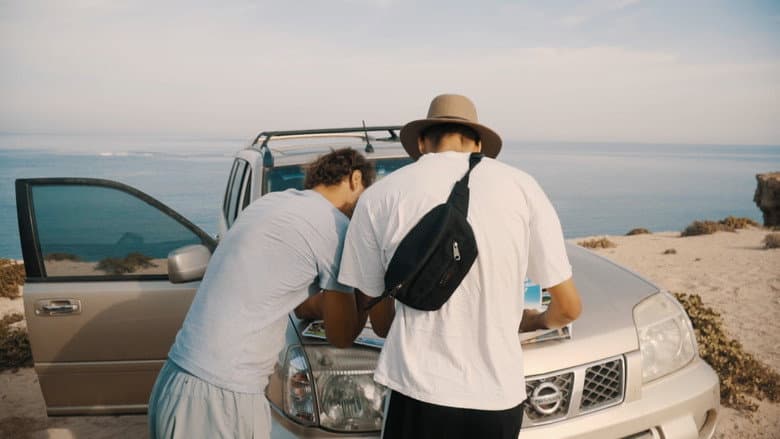 Facing Down Under: A Backpackers Documentary still