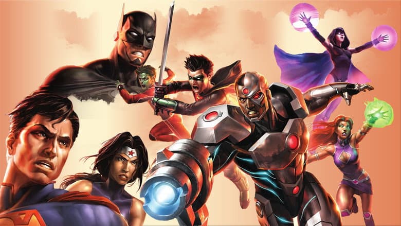 Justice League vs. Teen Titans still